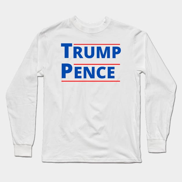 DONALD TRUMP FOR USA PRESIDENT 2020 Long Sleeve T-Shirt by Rebelion